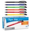 Paper Mate Write Bros Mechanical Pencils, 0.7mm, HB #2, Colorful Barrels, Box of 12 .7MM 1 Count (Pack of 1) 14 71QMljs6BL