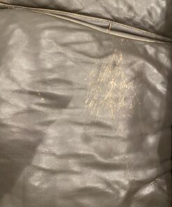 The Original Leather Recoloring Balm by Furniture Clinic - 16 Color Options - Leather Repair Kit for Furniture - Restore Couches, Car Seats, Clothing - Non-Toxic Leather Repair Cream (Dark Grey) Dark Grey 32 71QNAn8ttiL