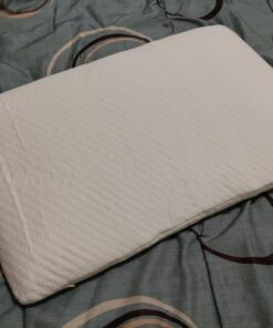 Elite Rest Slim Sleeper - Thin Latex Pillow, a Thin and Low Profile Pillow for Sleeping, Flat Pillow Design is Great for Stomach Sleepers, Thin Bed Pillow Measuring 2.75 inches 18 71QNdNAz1fL