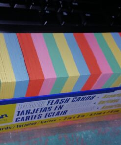 Blank Flash Card Dispenser Box Card Size 2'' x 3'' 1000 cards 25 71QO7kxZQDL