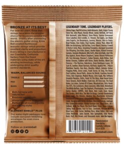 Ernie Ball Earthwood Rock & Blues Phosphor Bronze Acoustic Guitar Strings, 10-52 Gauge (P02151) Rock & Blues (10-52) Single Pack 4 71QOAeZBsAL