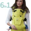 LÍLLÉbaby Complete Embossed Luxe Six-Position 360° Ergonomic Baby and Child Carrier, Citrus 11 71QOGsUCDVL