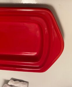 Chantal Large Butter Dish, True Red Full Size Butter 27 71QPHULjbmL