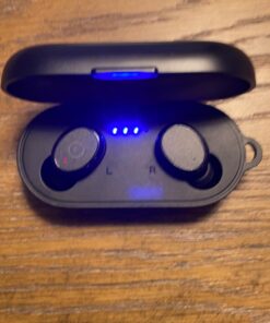 TOZO T10 Bluetooth 5.3 Wireless Earbuds with Wireless Charging Case IPX8 Waterproof Stereo Headphones in Ear Built in Mic Headset Premium Sound with Deep Bass for Sport Black Small Classic Edition 56 71QPPI9EWCL