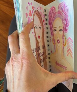 Strathmore 460-55 400 Series Visual Watercolor Journal, 140 LB Cold Press, 5.5"x8", 22 Sheets , White 5.5x8.5 Watercolor 140LB 46 71QPfg1rBKL