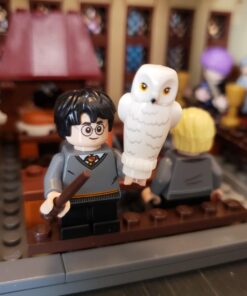 LEGO Harry Potter Hogwarts Great Hall 75954 Building Kit and Magic Castle Toy, Fantasy Creatures, Hermione Granger, Draco Malfoy and Hagrid (878 Pieces) 58 71QPk7Fs1QL