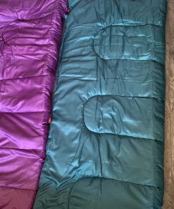 Coleman Kids 45°F Sleeping Bag, Comfortable Youth Sleeping Bag for Sleepovers & Camping, Fits Children up to 5ft 5in Tall, Lightweight and Warm Sleeping Bag for Indoor/Outdoor Use, Machine Washable Multi 14 71QQcjMlATL