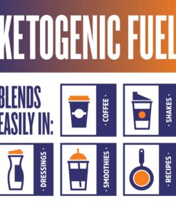 Zhou MCT Powder With Prebiotic Acacia Fiber | Zero Net Carbs | Keto Friendly Fat & Fiber Source | Easy To Digest | 45 Servings, 14.5 oz 20 71QQgi14elL