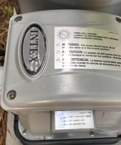 Intex Krystal Clear Sand Filter Pump for Above Ground Pools, 12-inch, 110-120V with GFCI 12 in Pump only 37 71QQmJSgbHL