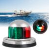 Acelane Boat LED Navigation Lights, Marine Red and Green Sidelights Sailing Signal Lights Bow Lights Stainless Steel 12V IP65 Waterproof for Boating Fishing Yacht, Pontoons, Chandlery Boat, Skeeter Boat Light 02 32 71QQwYFMQL