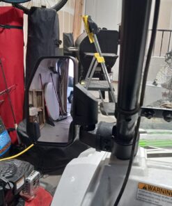 Chupacabra Offroad UTV Side Mirror Kit (2 Pack) Fits 1.6"- 2" Round Roll Cage Bar, Side UTV Mirrors w/Break Away & Adjustable Design - High Impact Shatter Proof Tempered Glass (Driver/Passenger Side) 38 71QRNqX3UL