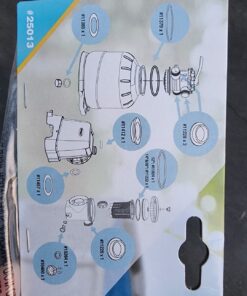 Intex Replacement Repair Set for Sand Filter Pumps, Air Release Valve & O-Rings 12 71QROTpsGbL