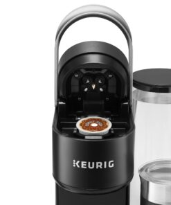 Keurig K-Cafe SMART Single Serve K-Cup Pod Coffee, Latte and Cappuccino Maker, Black 71 71QRR0HNEL