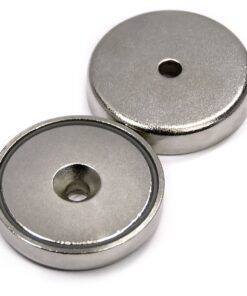 112 LB Holding Power Strong Cup Neodymium Magnet 0.32" Thick x 1.57" with #10 Countersunk Hole - One Magnet with Matching Striker and Screws Cup Magnets 1 Pks 10 71QRaU3xvFL