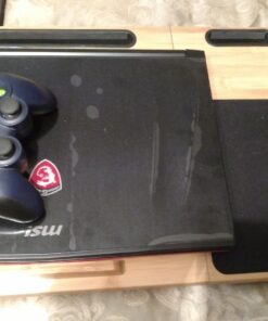 Sofia + Sam Multi Tasking Lap Desk with Adjustable Tilt Surface | Mouse Pad | Fits Laptops Up to 15" | Tablets Up to 9.6" | Smart Phones Up to 3.5" | Natural | | Computer Lap Tray 43 71QRaqU x L