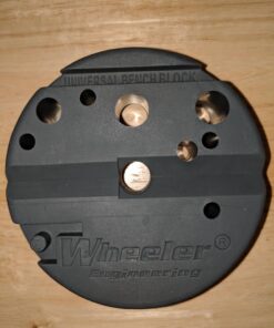 Wheeler Universal Bench Block with Non-Marring Construction and Multiple Uses for Pistols, Gunsmithing and Maintenance, Original Version 23 71QTA8aNAdL