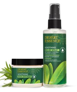 Desert Essence Tea Tree Oil Skin Ointment - 1 Fl Ounce - Jojoba & Lavender Essential Oils - Vitamin E - Sweet Almond Extract - Moisturizer For Dry Skin, Skin Irritations, Cuticles 1 Fl Oz (Pack of 1) 20 71QTp92xzVL 1