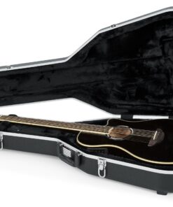 Gator Cases Deluxe ABS Molded Guitar Case for Acoustic Guitars; Fits Yamaha APX Style Acoustic Guitars (GC-APX) Apx Guitar 15 71QU5 gbLbL