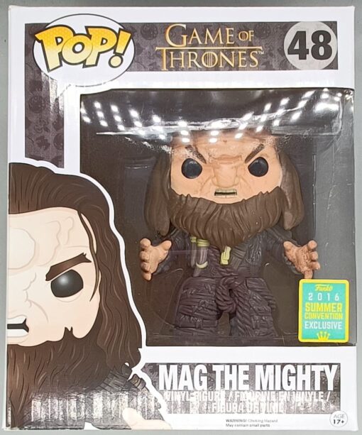 Funko Pop TV: Game of Thrones - Mag the Mighty 2016 SDCC Exclusive Vinyl Figure