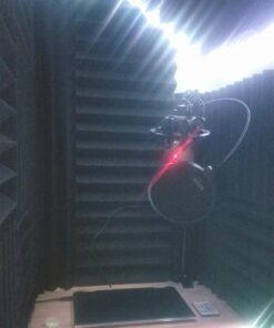 A2S 24 Pack 2-Inch Acoustic Panels w/Adhesive Stickers - Fireproof - SGS Certified - Sound Proof Foam Panels - Non Toxic - Top Quality - Ideal for Home & Studio Sound Deadening - High Density Black 24 pack 41 71QV2EnCiIL