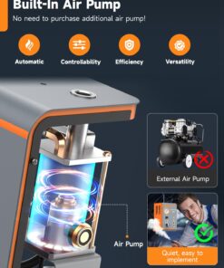 FOXWELL NT301 OBD2 Scanner + FOXWELL ST203 Automotive Smoke Machine Leak Detector 15 71QViedbxLL