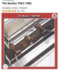 Alternative view of The Beatles 1962-1966 The Beatles 1962 - 1966 (The Red Album)