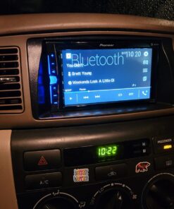 Pioneer 6.2" VGA Touchscreen WebLink Double DIN, Bluetooth USB MP3 Aux Input, in-Dash Multi-Color Illumination Digital Media Receiver/Free Alphasonik Earbuds 16 71QX8PXuOyL