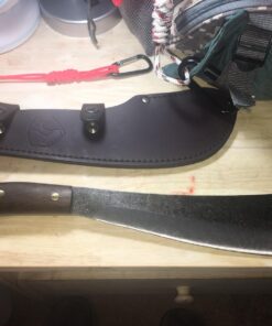 Condor Tool & Knife, Pack Golok Knife, 11in Blade, Hardwood Handle with Sheath 11-Inch 27 71QZS LUjtL