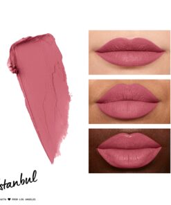 NYX PROFESSIONAL MAKEUP Soft Matte Lip Cream, Lightweight Liquid Lipstick - Istanbul (Clean Pink) 1 Count (Pack of 1) 30 71QZYxTewtS