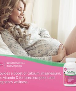 Fairhaven Health Peapod Cal-Mag Pregnancy & Lactation Supplement, Contains Calcium, Magnesium, & Vitamin D3 for Pregnancy, Baby and Female Health, Vegetarian and All-Natural for Women (1 Month Supply) 11 71QZve984AL