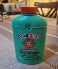 Gold Bond Medicated Body Powder, Extra Strength, 4 oz (113 g) 4 Ounce (Pack of 1) 8 71QZzRcTuqL