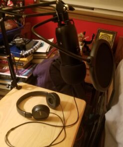 Earamble Studio Microphone Pop Filter Round Shape Mic Wind Mask Shield Screen 57 71Qa6o9rkZL