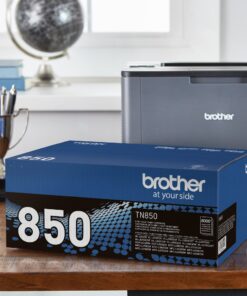 Brother Genuine High Yield Toner Cartridge, TN850, Replacement Black Toner, Page Yield Up to 8, 000 Pages, Amazon Dash Replenishment Cartridge 13 71QaPaJzPQL