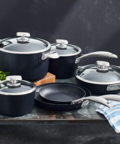 Scanpan Pro S+ 10-Piece Set, Black 7 71QaQ54f8UL