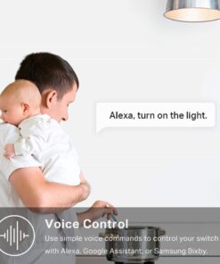 Kasa Smart Light Switch HS200P3, Single Pole, Needs Neutral Wire, 2.4GHz Wi-Fi Light Switch Works with Alexa and Google Home, UL Certified, No Hub Required, 3 Count -Pack of 1 , White 3-Pack 33 71QanNX7sUL