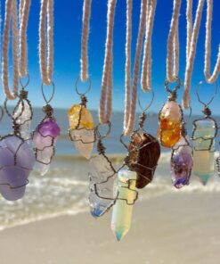 Fantasia Materials: 30 Small Points for Jewelry Making and Wire Wrapping - Citrine, Amethyst, and Clear Crystal Quartz Points A: Small C: Select # of Pieces Per Type: 10 Pcs (30 Total) 28 71QaqBVuxkL