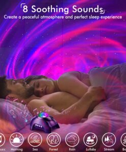 Rossetta Galaxy Projector, Star Projector Light for Bedroom, Bluetooth Speaker and 8 White Noise, Night Light for Kids Adults Game Room, Home Theater, Ceiling, Christmas, Room Decor Black Galaxy 24 71QbIvC SL