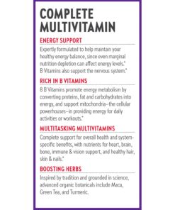 New Chapter Energy Supplement - Perfect Energy Multivitamin for Balanced Energy + Stress Support with B Vitamins + Vitamin D3 + Organic Non-GMO Ingredients - 96 ct 96 Count (Pack of 1) Energizing Multivitamin 17 71QbnVwlCxL
