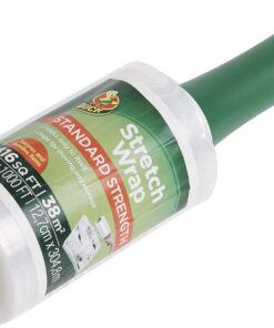 Duck Brand Stretch Wrap Roll, Clear, 5 inches by 1000 feet, 1 Pack, White (285849) 5" 20 71Qc7 nwCnL