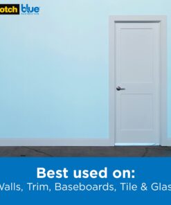 Scotch Painter's Tape Original Multi-Surface Painter's Tape, 1.88 Inches x 60 Yards, 6 Rolls, Blue, Paint Tape Protects Surfaces and Removes Easily, Multi-Surface Painting Tape for Indoor and Outdoor Use 22 71QcF5cwJzL 1