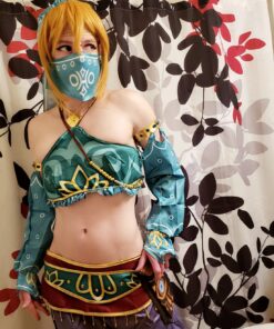 ColorGround Short Blonde Prestyled Cosplay Wig with elf ears Halloween 30 71QcZ5ncgL