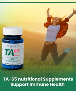 T.A. Sciences | TA-65 Telomerase Activation | Anti-Aging & Immunity Boost with Cell Rejuvenation | 30 Capsules 12 71QdFIwjLL