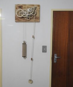 Abong Laser-Cut Mechanical Wooden Pendulum Clock - 3D Clock Puzzle Model Kit - DIY Wooden Clock Kit 30 71QdhRsSywL