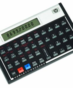 Alternative view of HP 12CP Financial Calculator