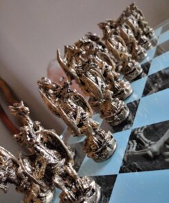 CHH Dragon Chess Set 24 71Qf OT47xL