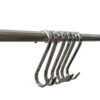 Guard 6-Pack 3 Inches Heavy Duty Flat S Hook,Strong and Durable S Shaped Hanging Hooks Kitchen Pot Pan Hanger Clothes Storage Rack,Fits Indoor and Outdoor Use,304 Stainless Steel Finish 3"-6pack Flat S hooks 5 71Qf4MwGutL