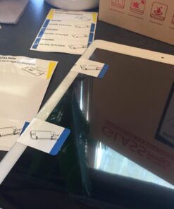 SPARIN 2 Pack Screen Protector Compatible with iPad 6th 5th Generation/iPad Air 2/ iPad Pro 9.7, Tempered Glass Screen Protector 75 71QfapVtWYL