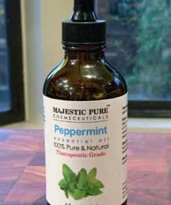 MAJESTIC PURE Peppermint Essential Oil, Premium Grade, Pure and Natural Premium Quality Oil, 4 fl oz 4 Fl Oz (Pack of 1) 29 71QfqbuaTL