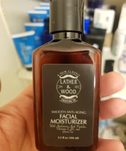 Face Moisturizer for Men - Lather & Wood's Luxurious Sophisticated Face Lotion for Men, for the Man’s Man. Fragrance-Free Facial Cream for Men. (Unscented, 4 ounce) 13 71QgA4c2YDL 2