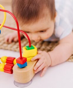 Melissa & Doug First Bead Maze - Wooden Educational Toy for Floor, High Chair, or Table - Infant Maze Toy, Bead Maze Toys For Toddlers And Babies 4.2 x 7 x 8.6 inches ; 1.3 pounds Standard 26 71QgFkmFquL 1